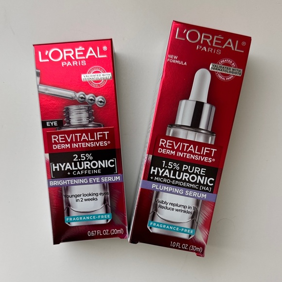 L'Oreal Revitalift Hyaluronic Serum Duo - Red Packaging - Picture 1 of 3